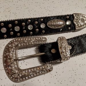 Atlas Bling Western Belt size large